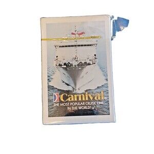 CARNIVAL CRUISE LINE Souvenir PLAYING CARD DECK